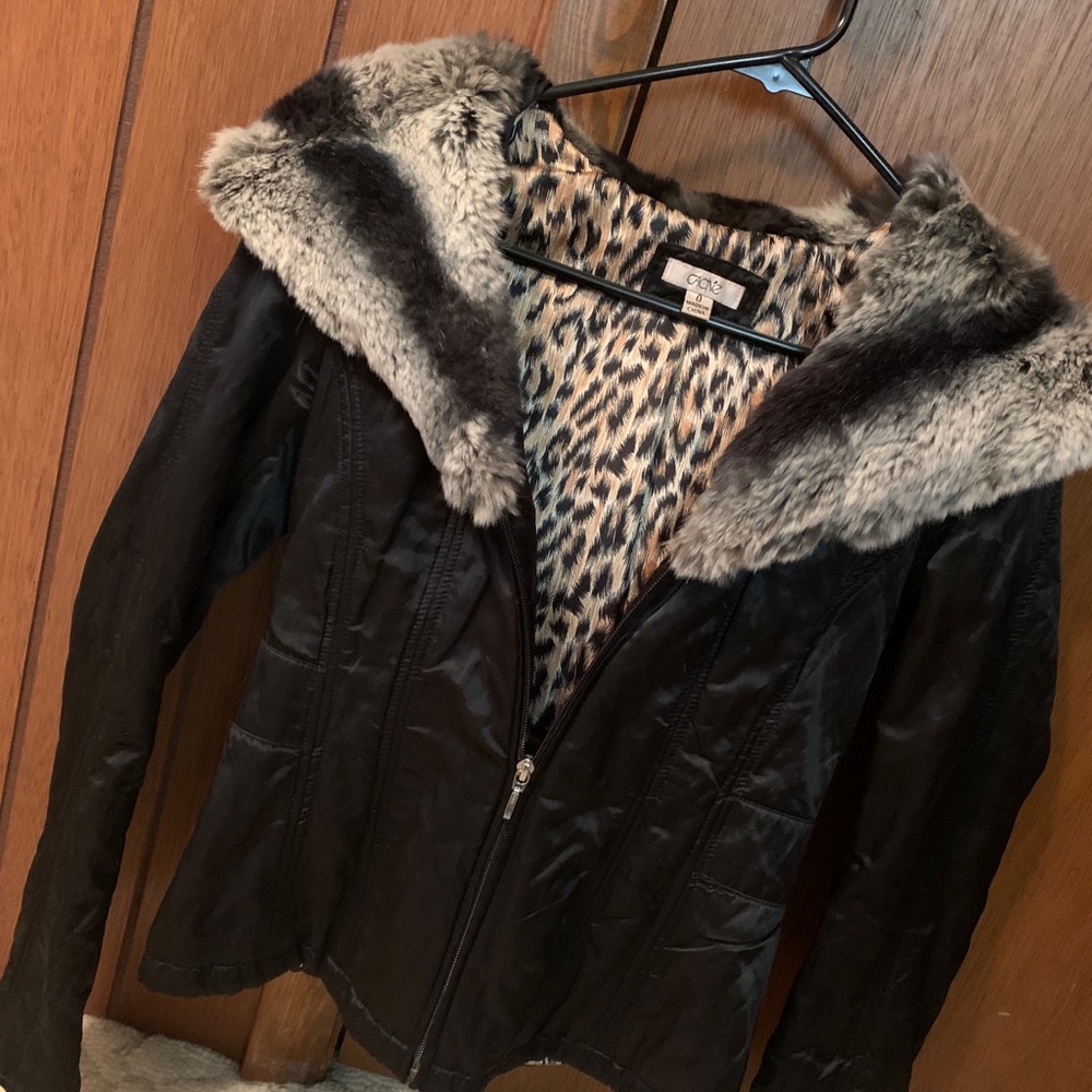 Short Cache Dress Coat